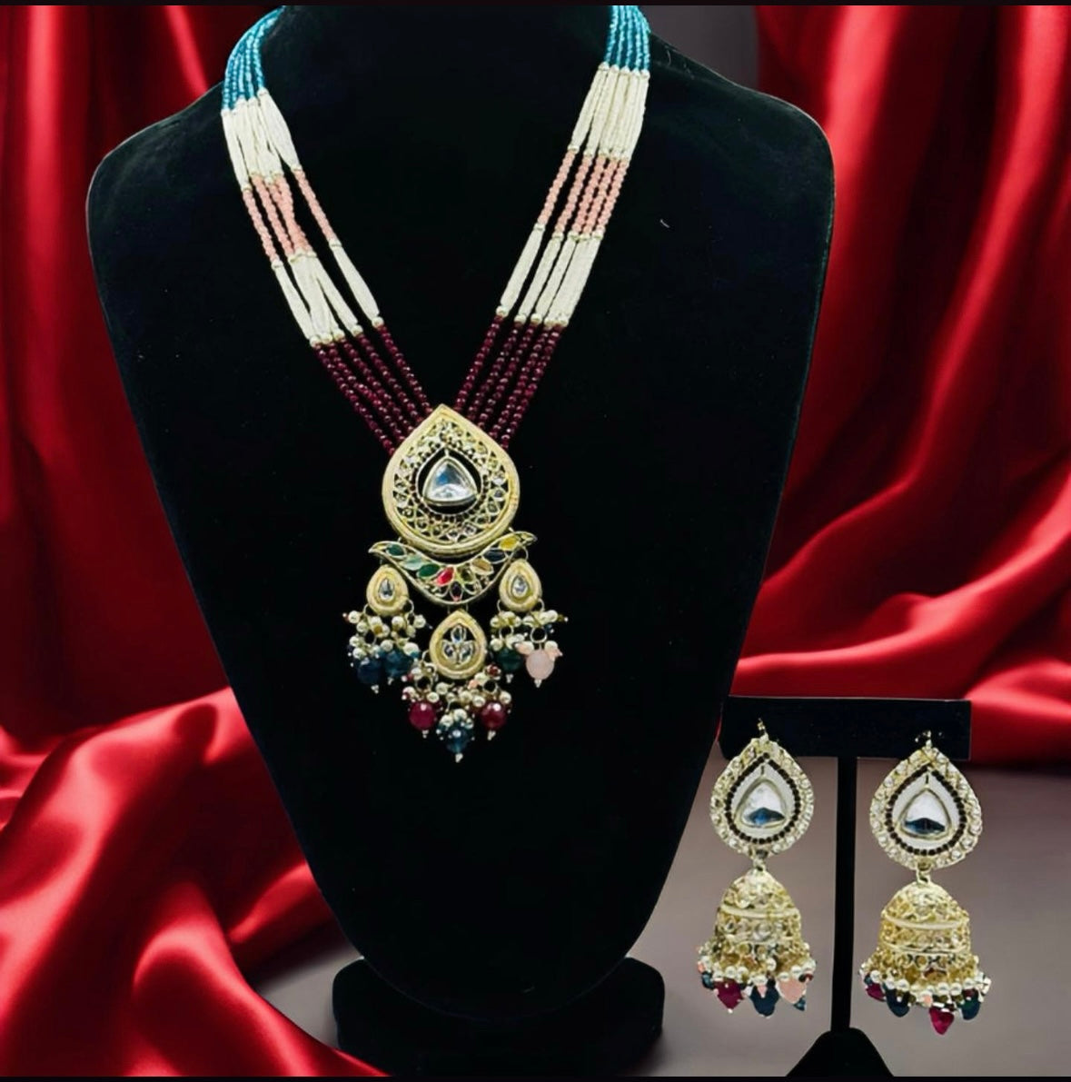 Designer Long Necklace - Exquisite Elegance in Indian Jewelry, USA