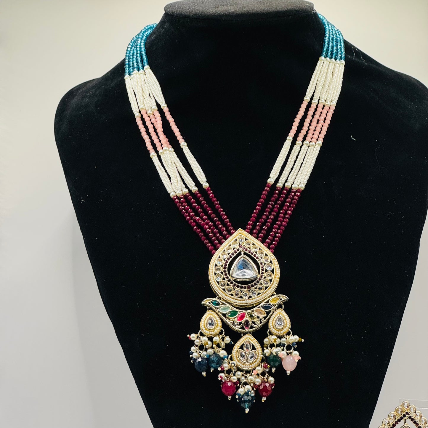 Designer Long Necklace - Exquisite Elegance in Indian Jewelry, USA