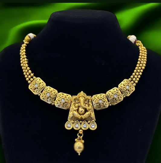 Ganesha Set - Divine Blessings in Indian Jewelry, USA