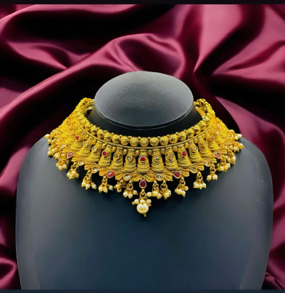 Tanishq Design Gold Choker - Timeless Elegance in Indian Jewelry, USA