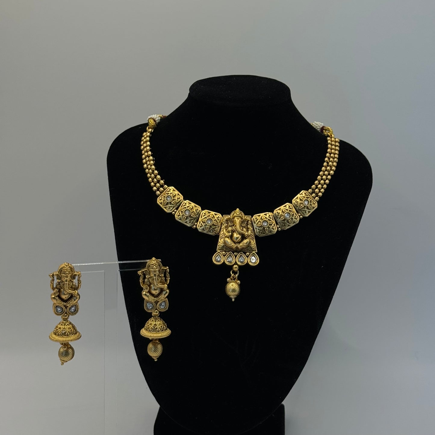 Ganesha Set - Divine Blessings in Indian Jewelry, USA