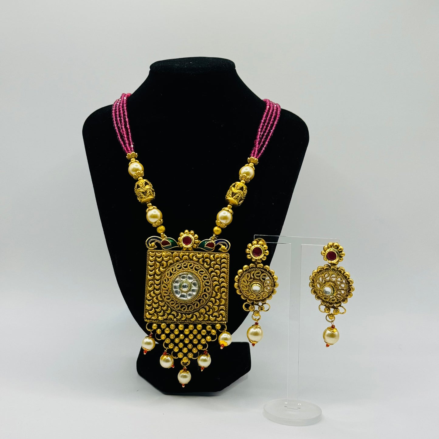 Rani Long Necklace - Royal Splendor in Indian Jewelry, USA