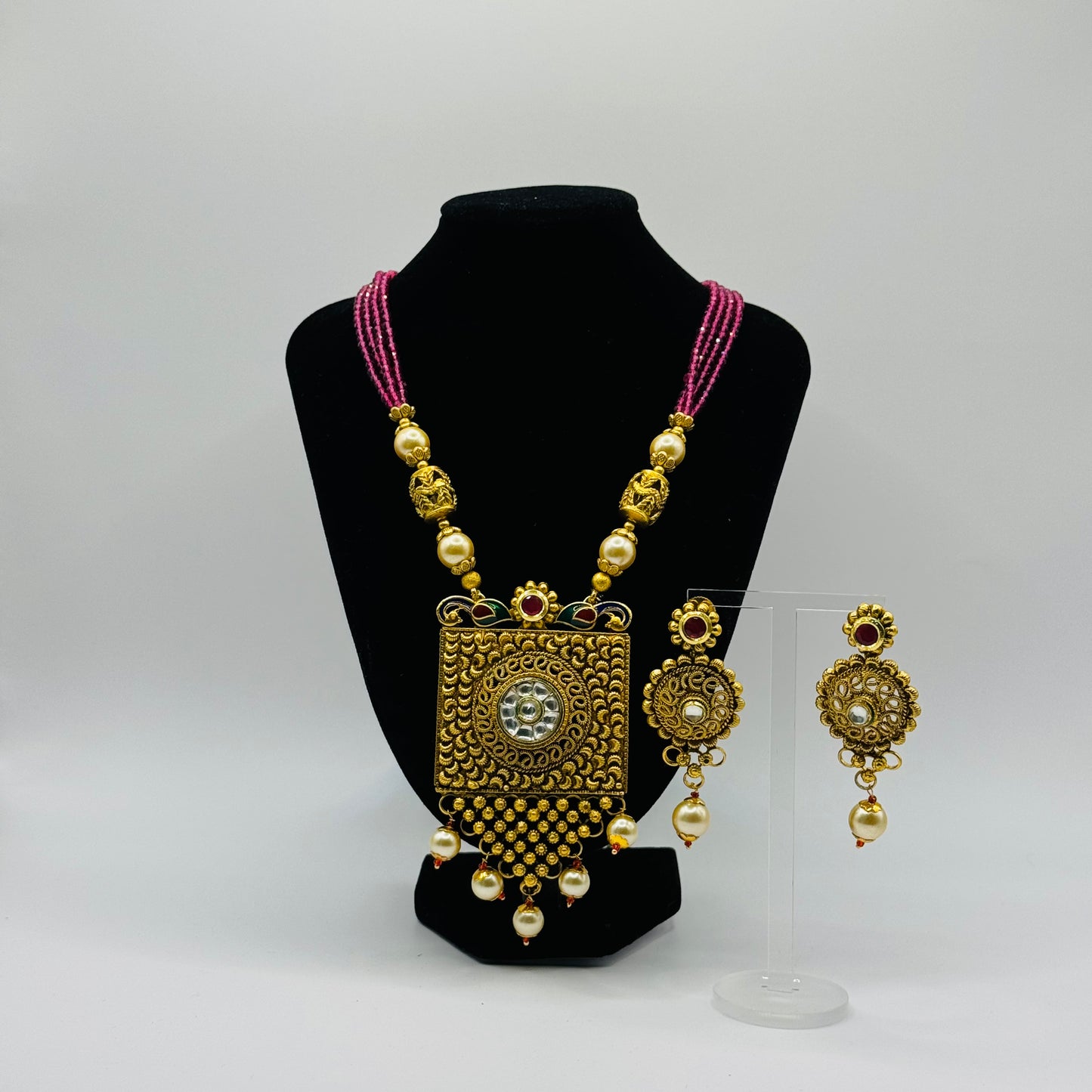 Rani Long Necklace - Royal Splendor in Indian Jewelry, USA