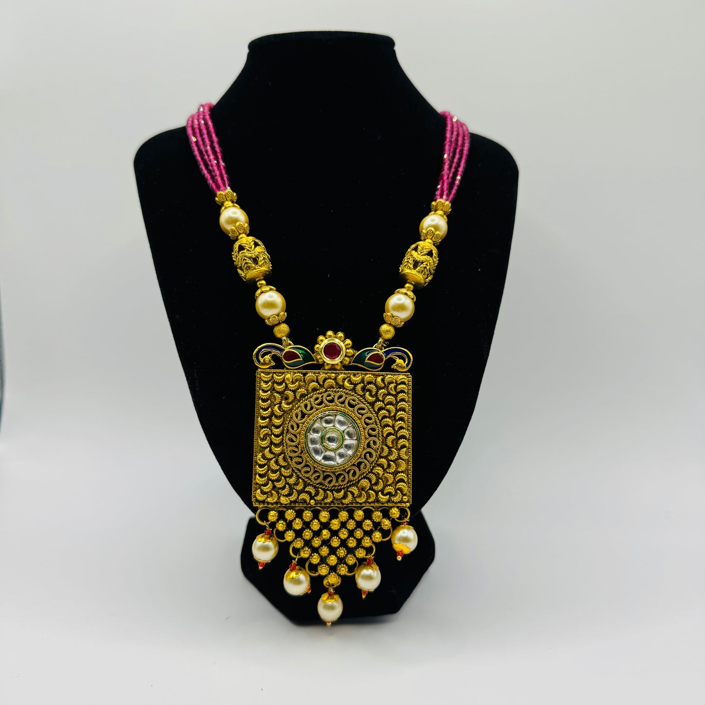 Rani Long Necklace - Royal Splendor in Indian Jewelry, USA