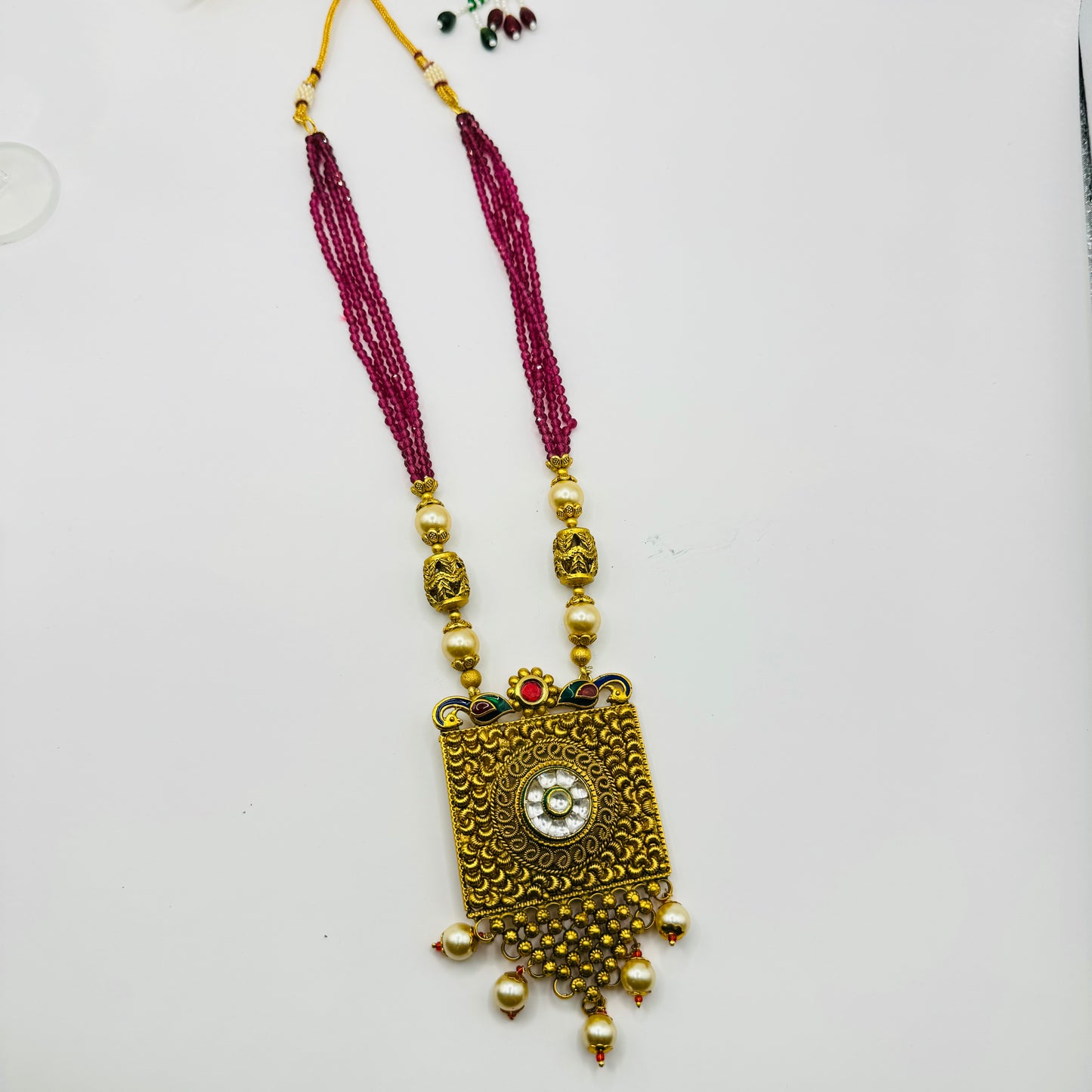 Rani Long Necklace - Royal Splendor in Indian Jewelry, USA