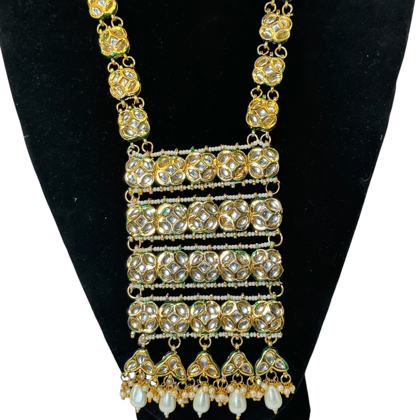 Sabyasachi Designer Long Kundan Set"