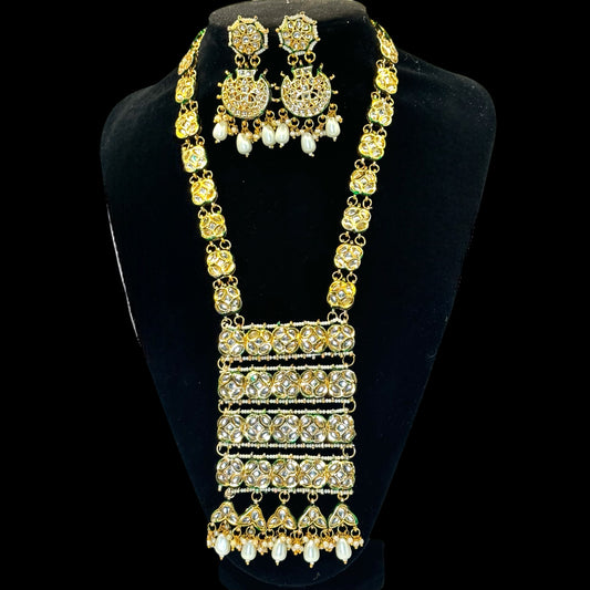 Sabyasachi Designer Long Kundan Set"